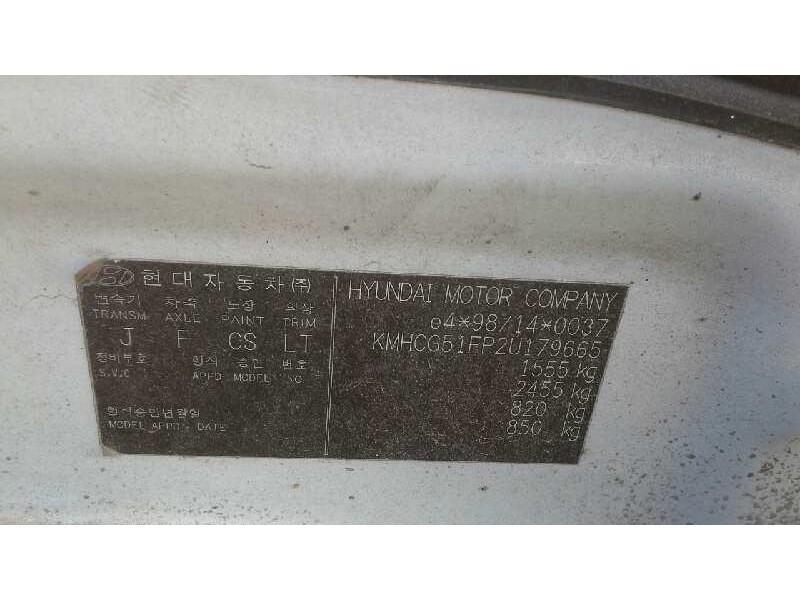 hyundai accent (lc) del año 2003