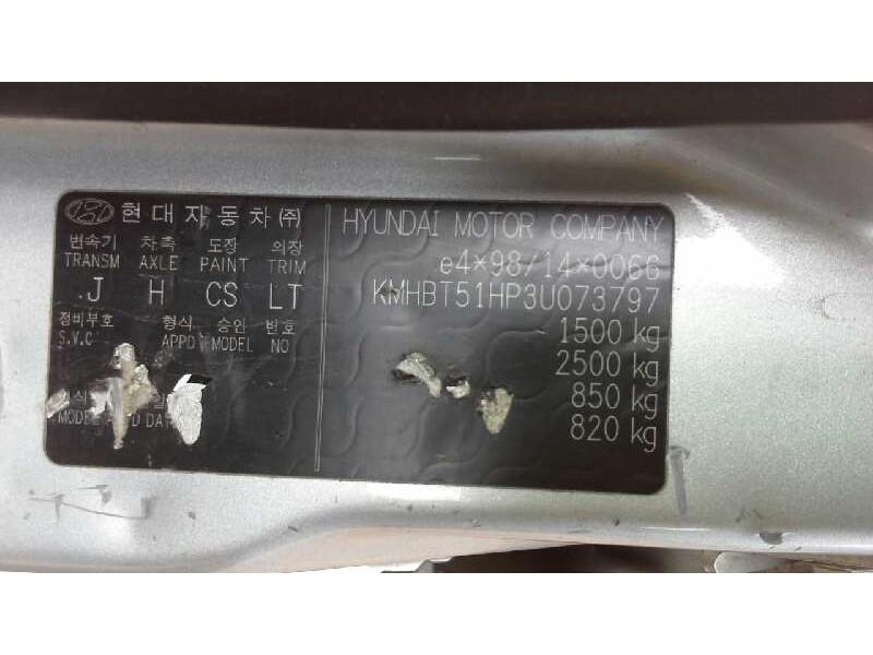 hyundai getz (tb) del año 2003