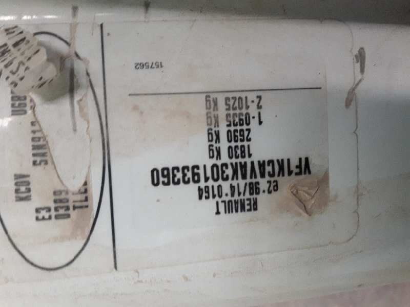 renault kangoo (f/kc0) del año 2004