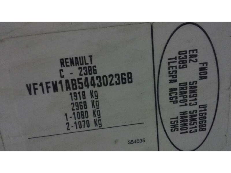 renault kangoo (f/kc0) del año 2010