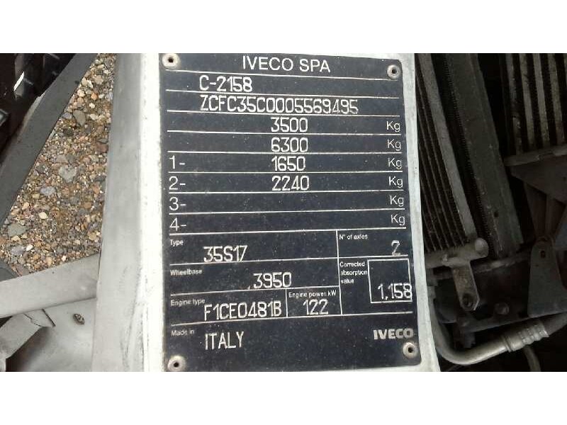 iveco daily caja cerrada (1999 =>) del año 2006