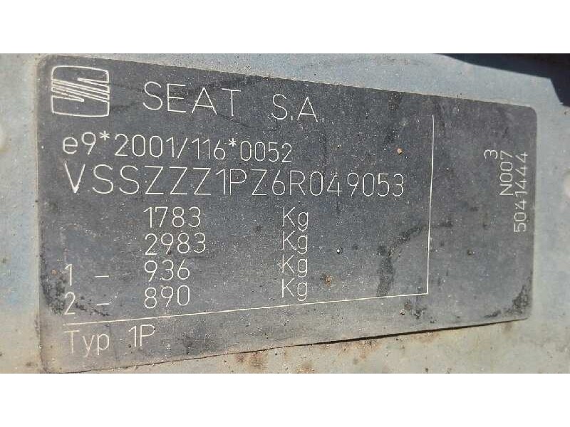 seat leon (1p1) del año 2005