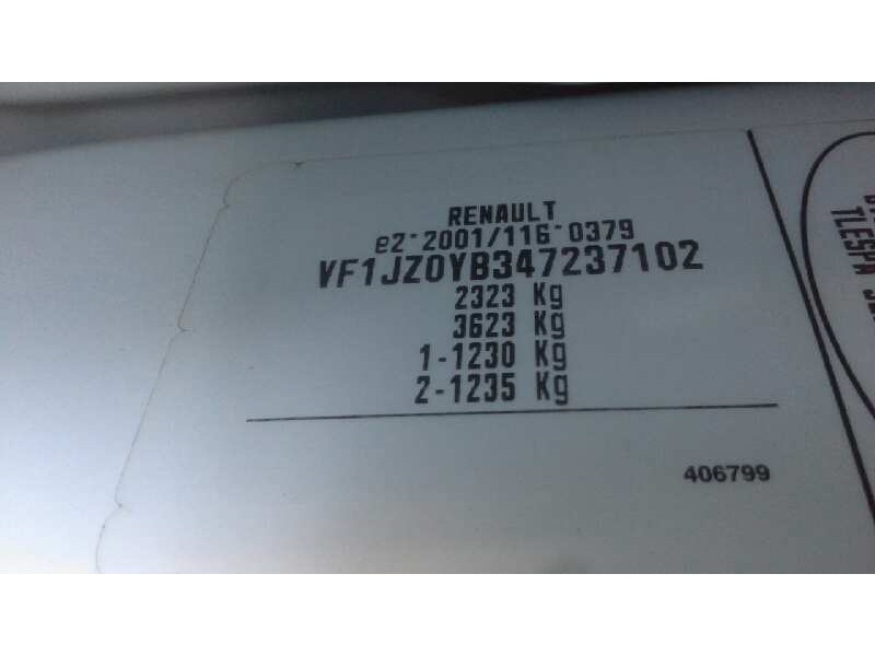 renault scenic iii del año 2012