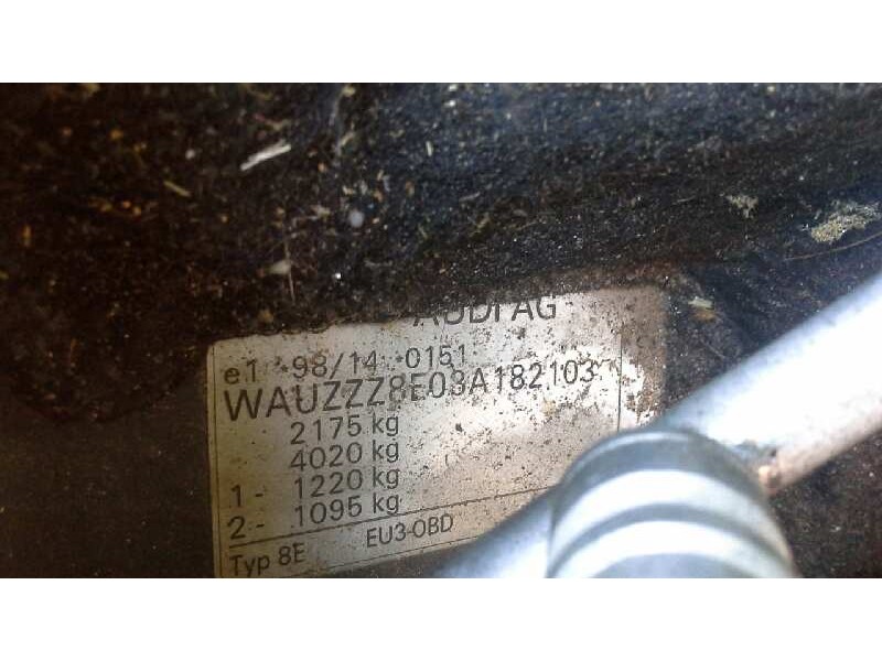 audi a4 berlina (8e) del año 2002