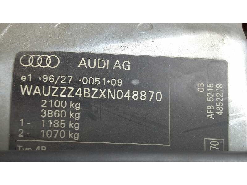 audi a6 berlina (4b2) del año 1999