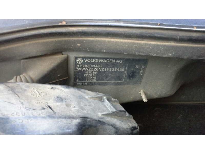 volkswagen polo berlina (6n2) del año 2001