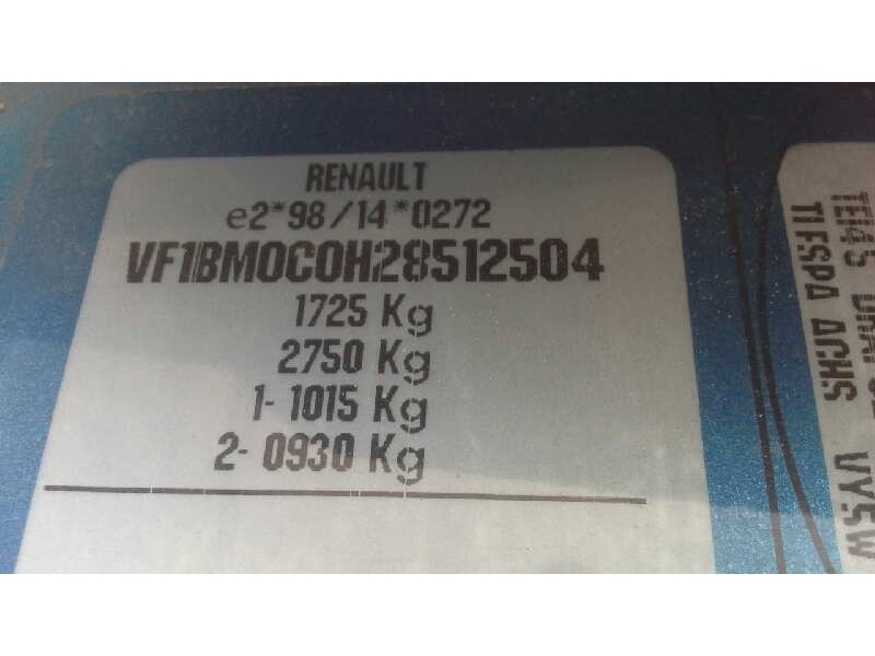 renault megane ii berlina 5p del año 2003