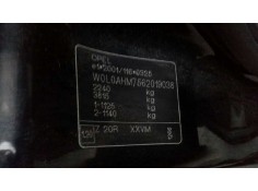 opel zafira b del año 2005 2