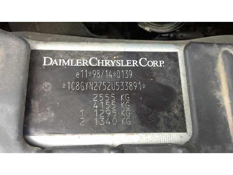 chrysler voyager (rg) del año 2002