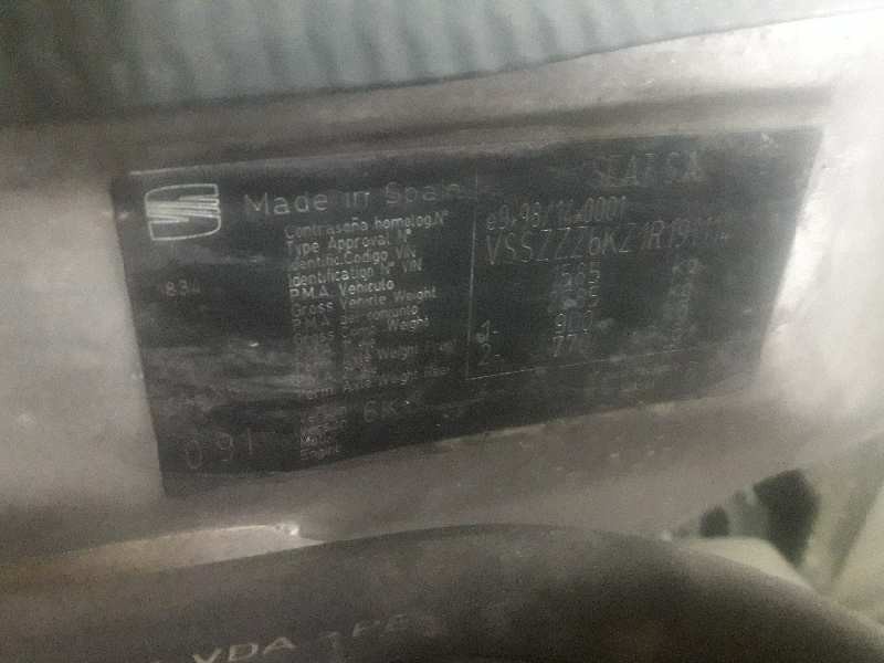 seat ibiza (6k1) del año 2001