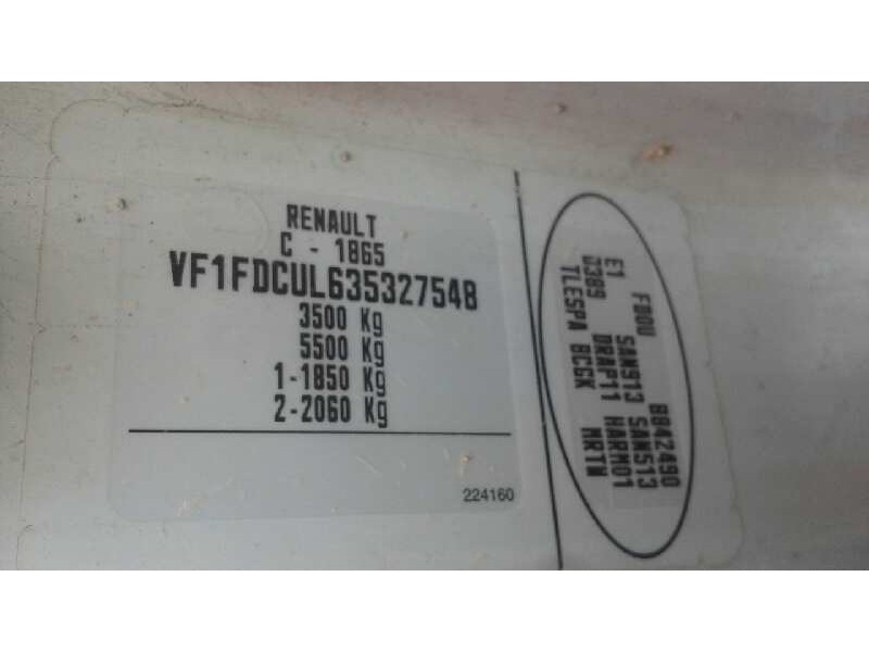 renault master ii phase 2 caja cerrada del año 2006