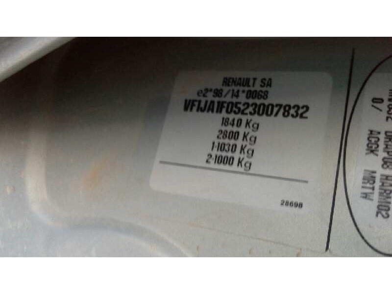 renault scenic (ja..) del año 2000