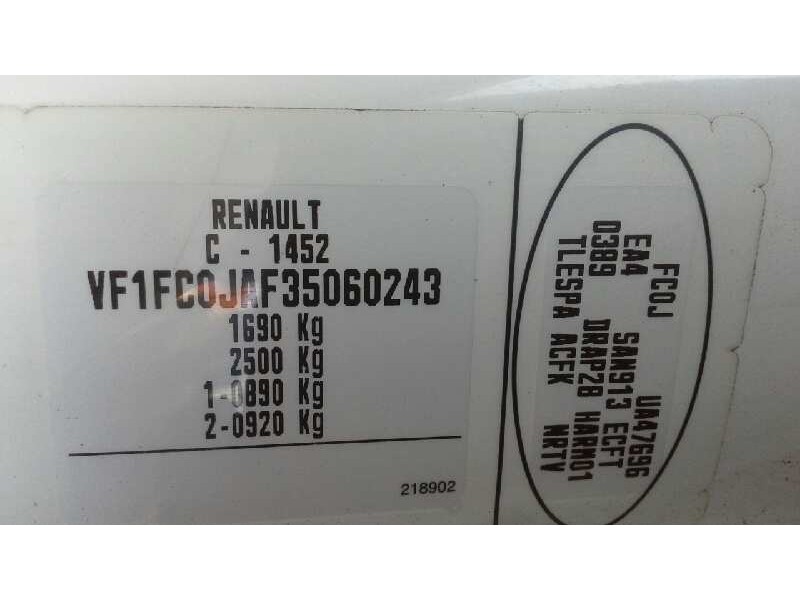 renault kangoo (f/kc0) del año 2006