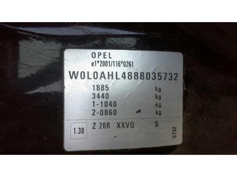 opel astra h ber. del año 2008