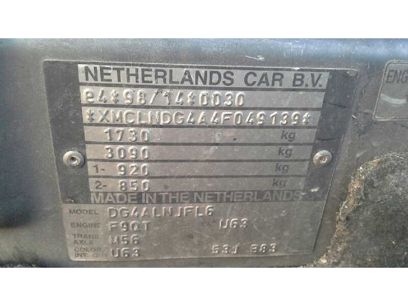 mitsubishi space star (dg0) del año 2005