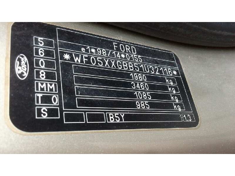 ford mondeo berlina (ge) del año 2001