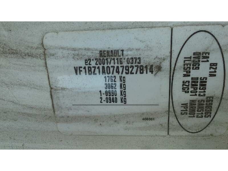 renault megane iii berlina 5 p del año 2012