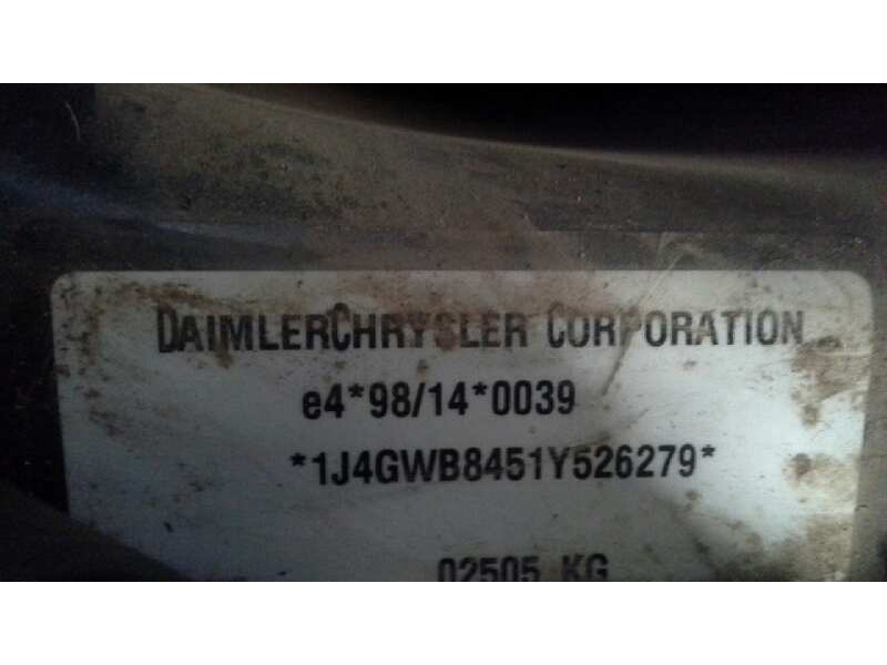 jeep gr.cherokee (wj/wg) del año 2001