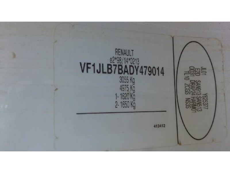 renault trafic combi (ab 4.01) del año 2013