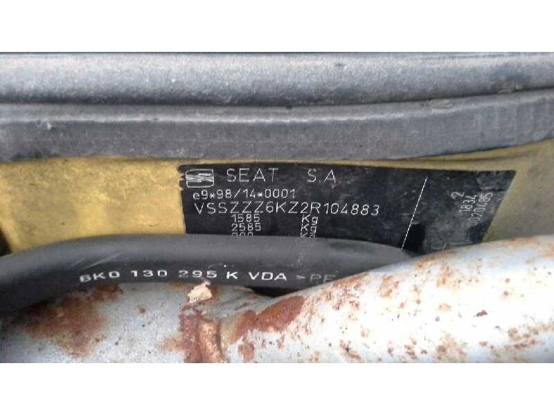 seat ibiza (6k1) del año 2001