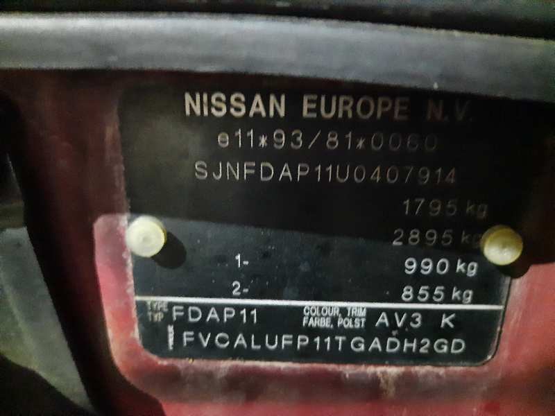 nissan primera berlina (p11) del año 1999