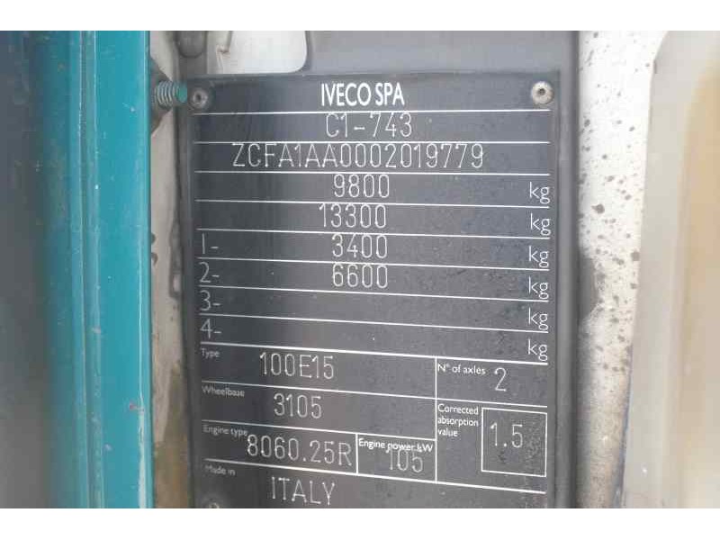 iveco eurocargo del año 1993