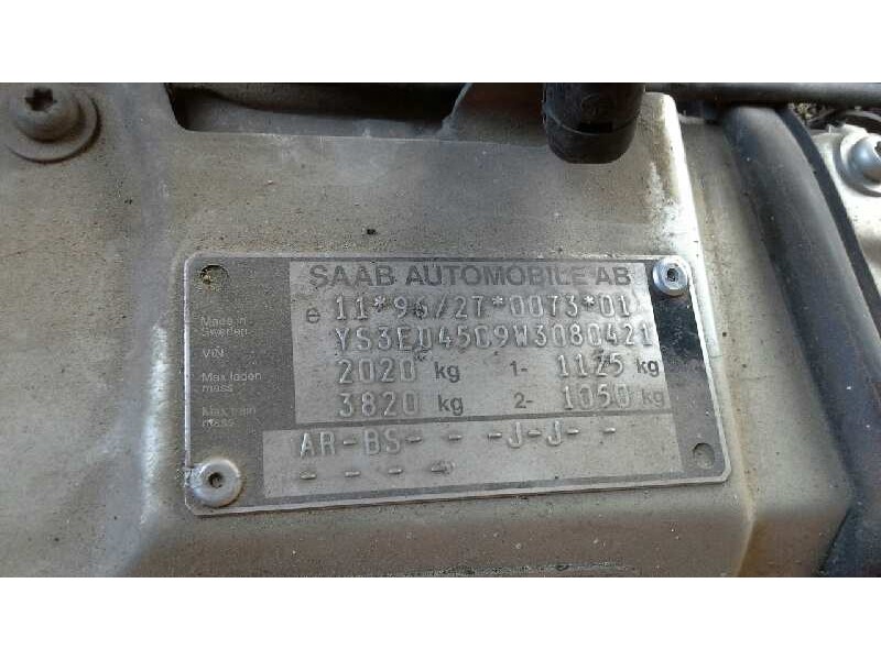 saab 9-5 berlina del año 1998