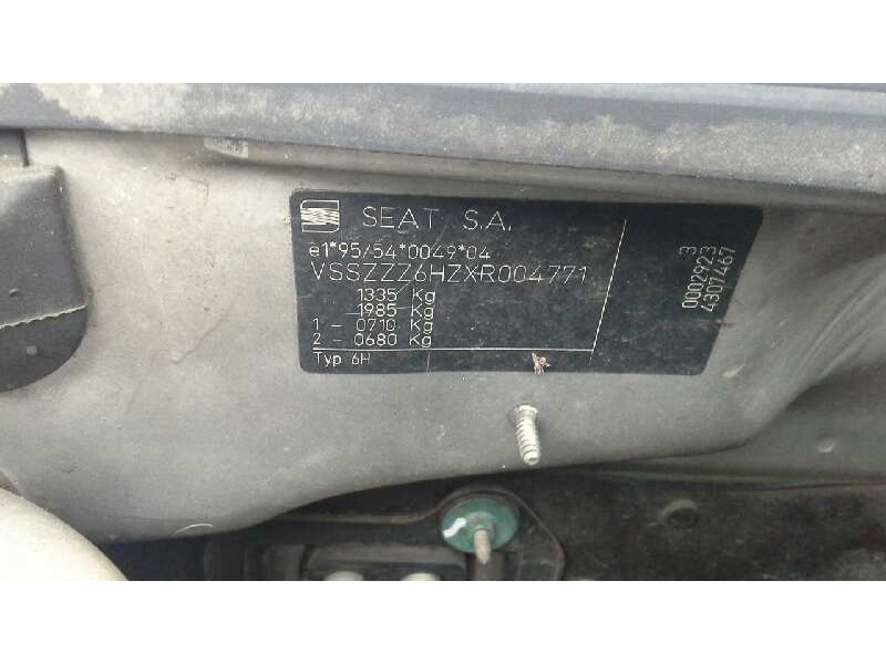 seat arosa (6h1) del año 1998