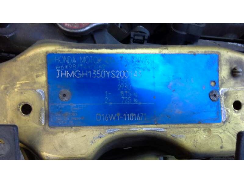 honda hr-v (gh) del año 2000