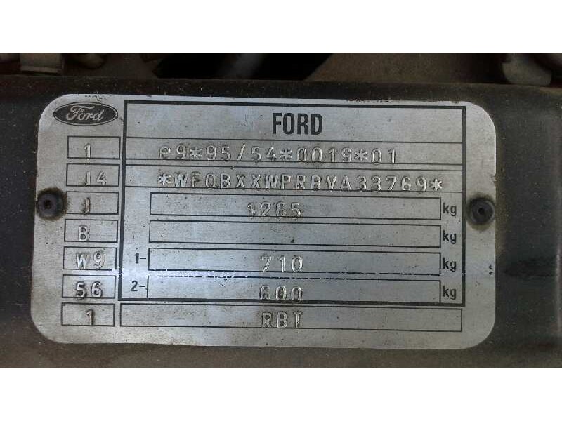 ford ka (ccq) del año 1997