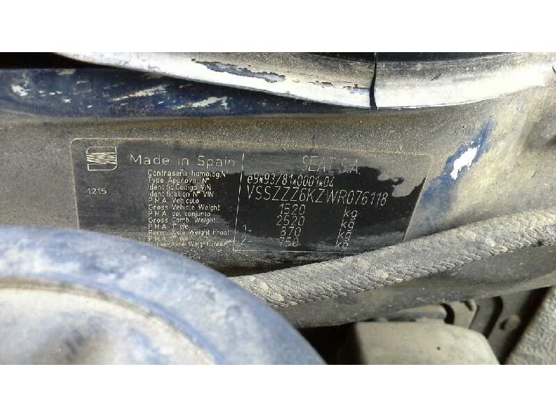 seat ibiza (6k) del año 1998