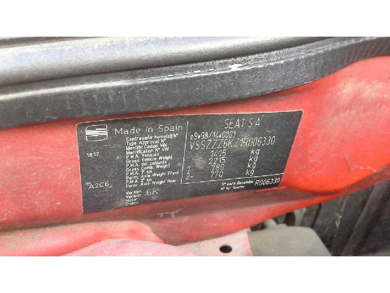seat ibiza (6k1) del año 2000