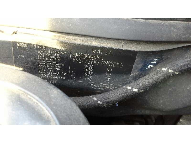 seat ibiza (6k) del año 1998