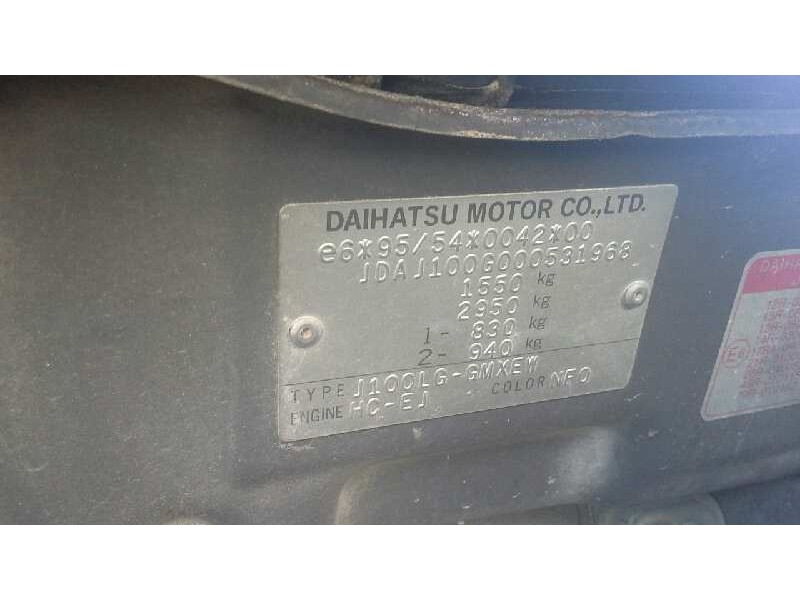 daihatsu terios (j100) del año 1999