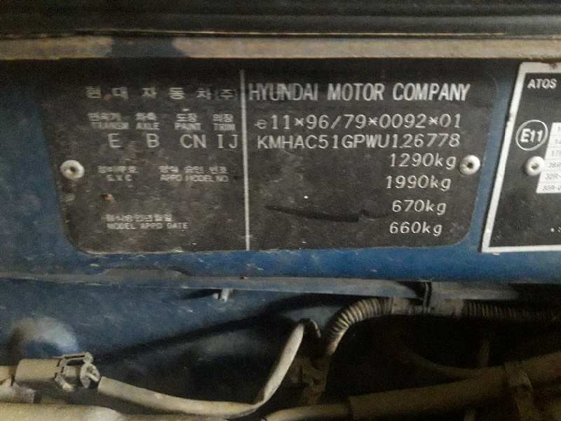 hyundai atos (mx) del año 1998