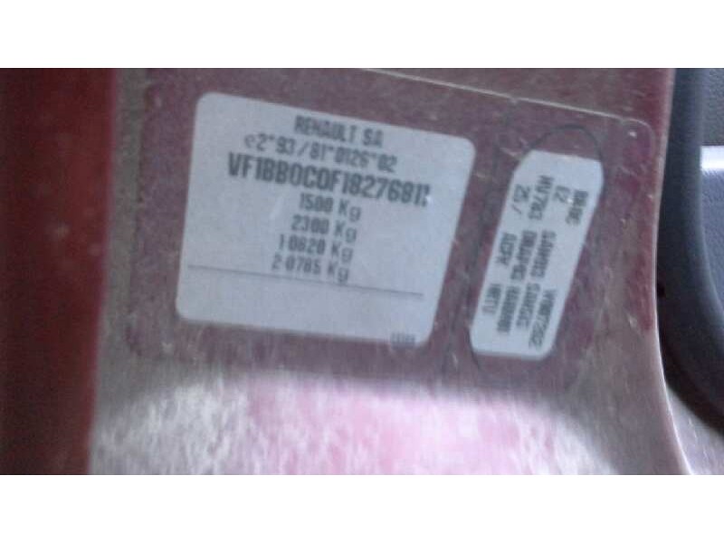 renault clio i phase iii del año 1998