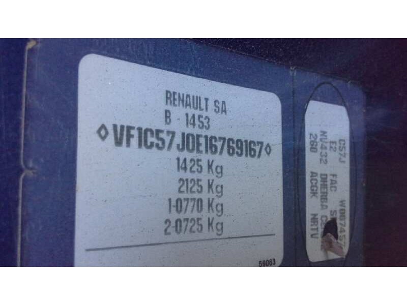 renault clio i fase i+ii (b/c57) del año 1997