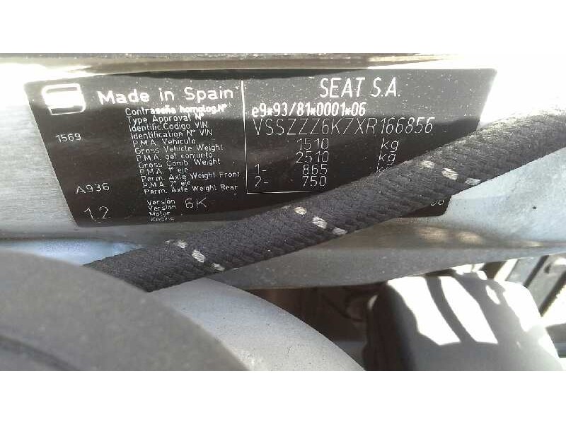 seat ibiza (6k) del año 1998