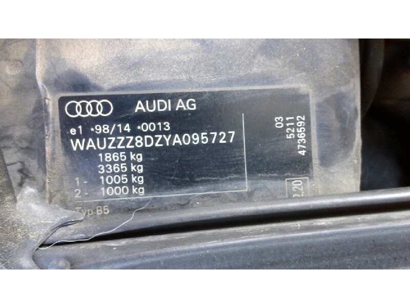 audi a4 avant (b5) del año 2000