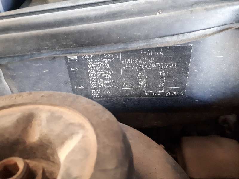 seat cordoba berlina (6k2) del año 1998