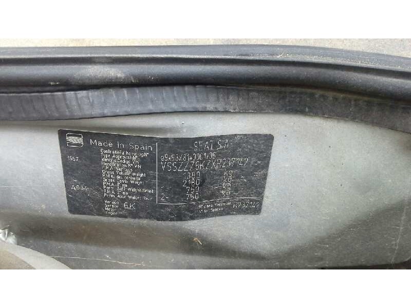 seat ibiza (6k) del año 1999