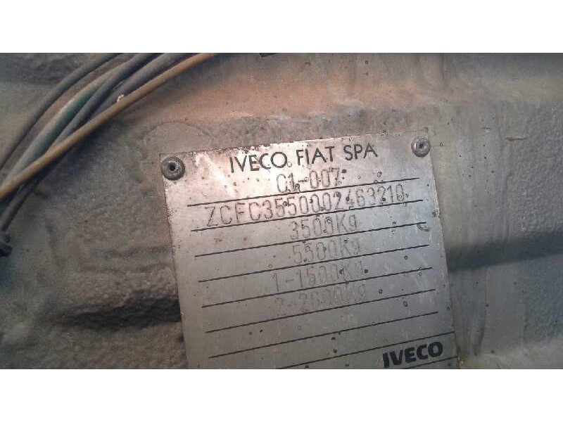 iveco daily caja abierta del año 1989