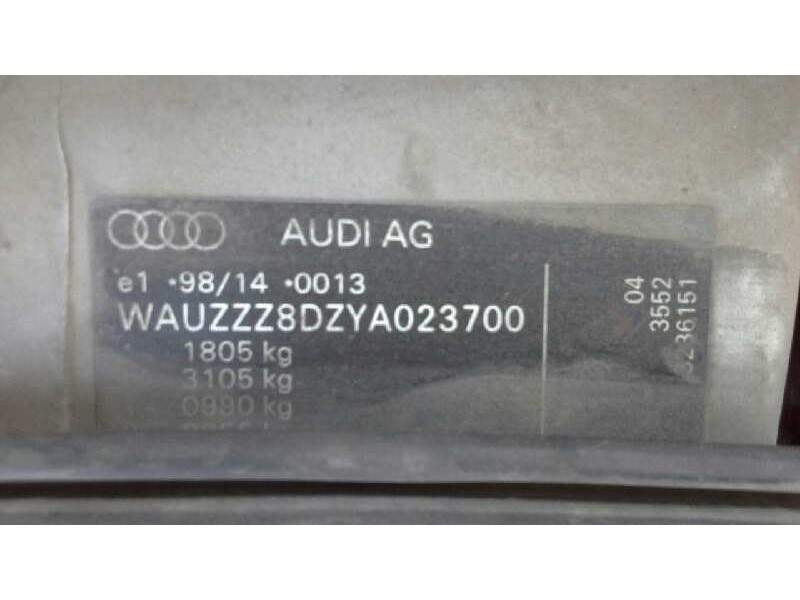 audi a4 berlina (b5) del año 1999