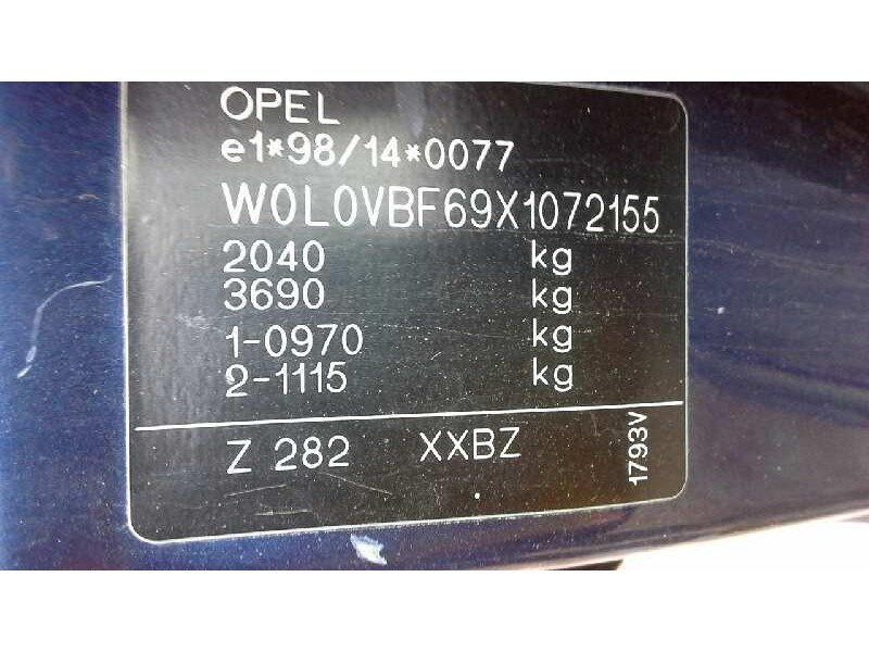 opel omega b del año 1999