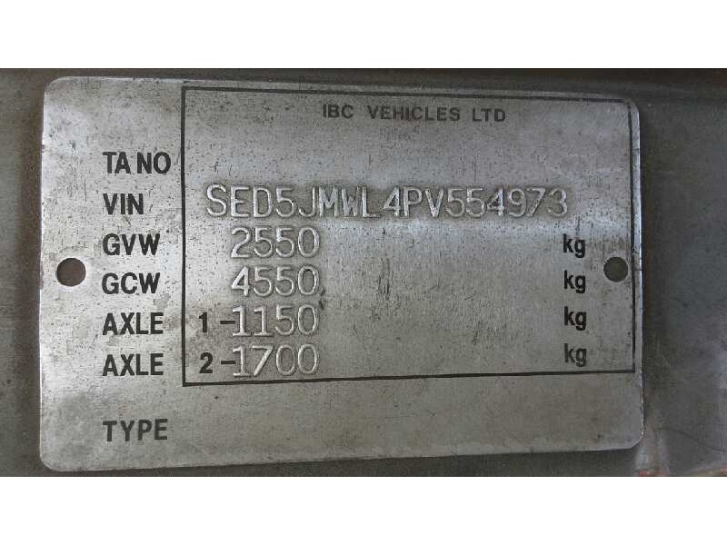 opel frontera a del año 1993