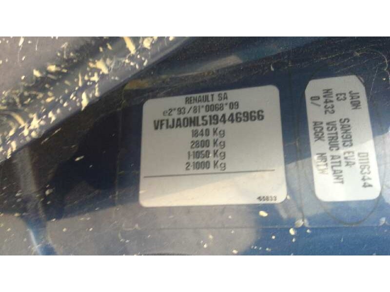 renault megane i scenic (ja0) del año 1996