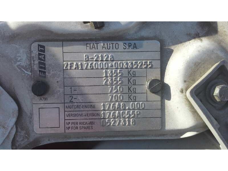 fiat punto berl. (176) del año 1995