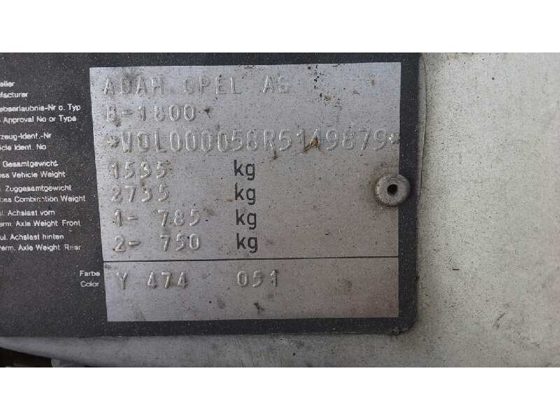 opel astra f berlina del año 1994