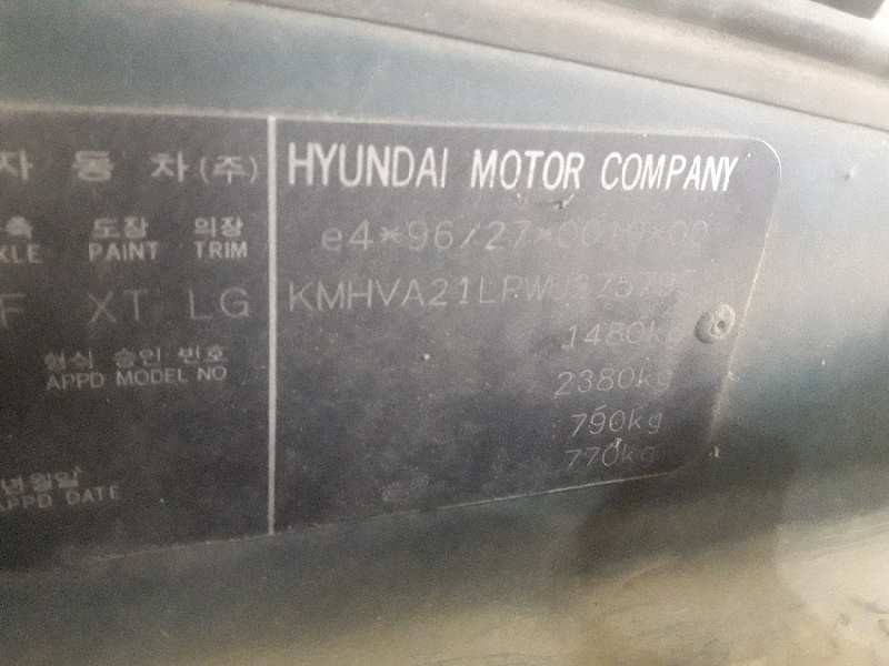 hyundai accent (x3) del año 1997