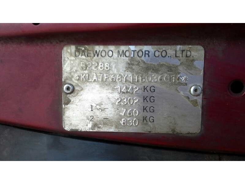 daewoo nexia del año 1996